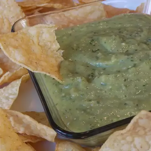 Mean Green Guacamole Salsa