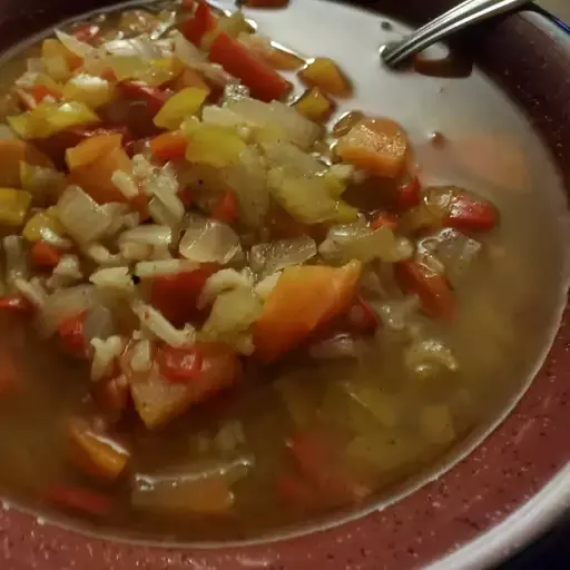 Spicy Red Bell Pepper Soup