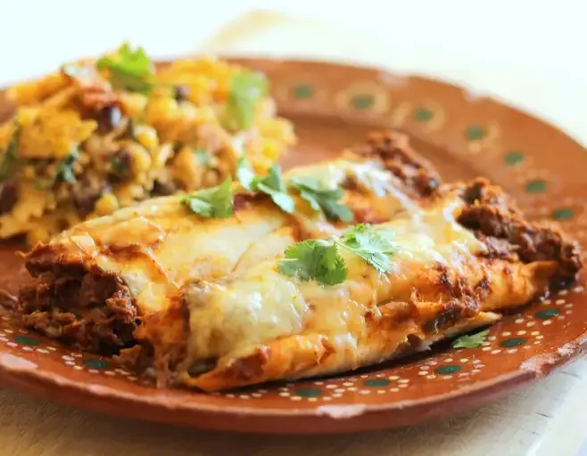 Carne Asada Enchiladas