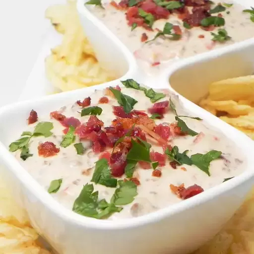 Slow Cooker Bacon Cheeseburger Dip