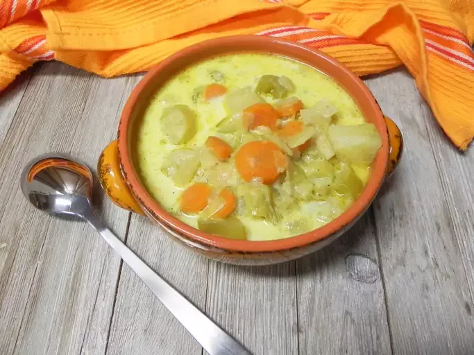 Instant Pot Potato, Leek, and Carrot Soup