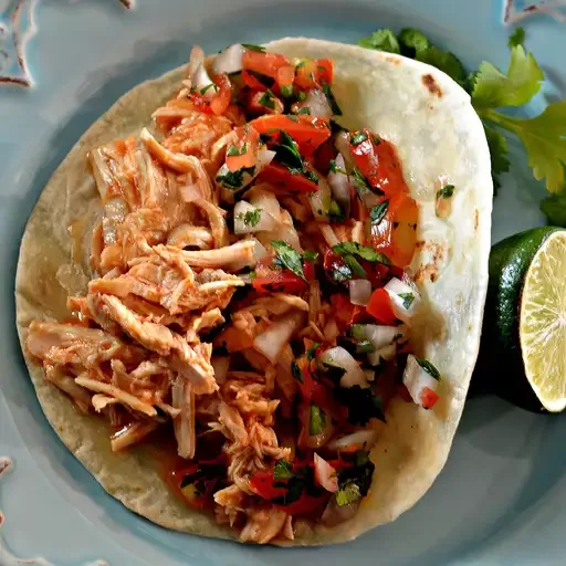 Sarah's Easy Shredded Chicken Taco Filling