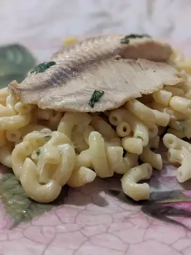 Pan-Seared Lemon Tilapia with Parmesan Pasta