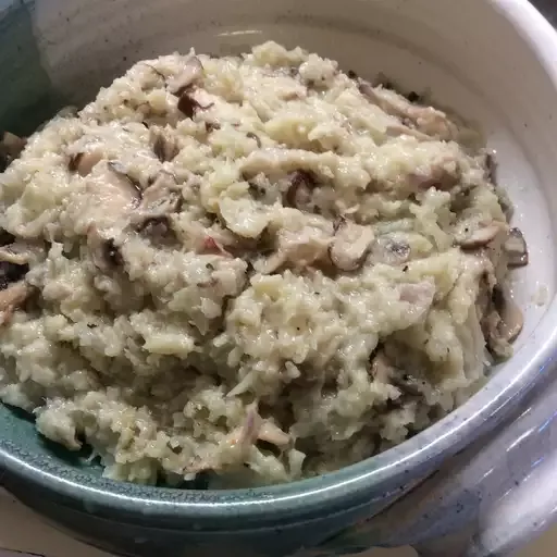 Creamy Keto Cauliflower Risotto