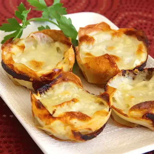 Muffin Tin Potatoes Gratin