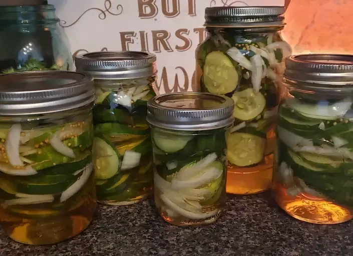 Summertime Sweet Pickles