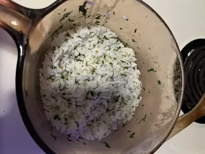 Lime Cilantro Rice