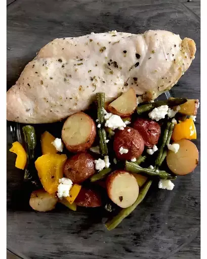 Sheet Pan Dinner with Chicken and Veggies