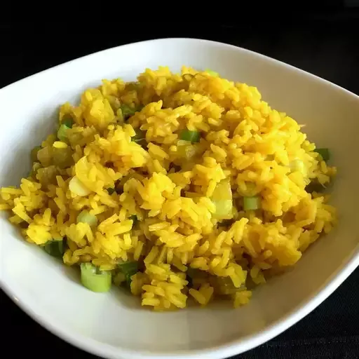 Rice Pilaf with Raisins and Veggies