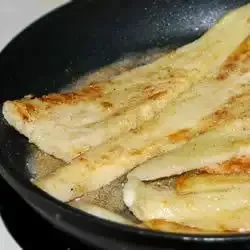 Butter Fried Parsnips