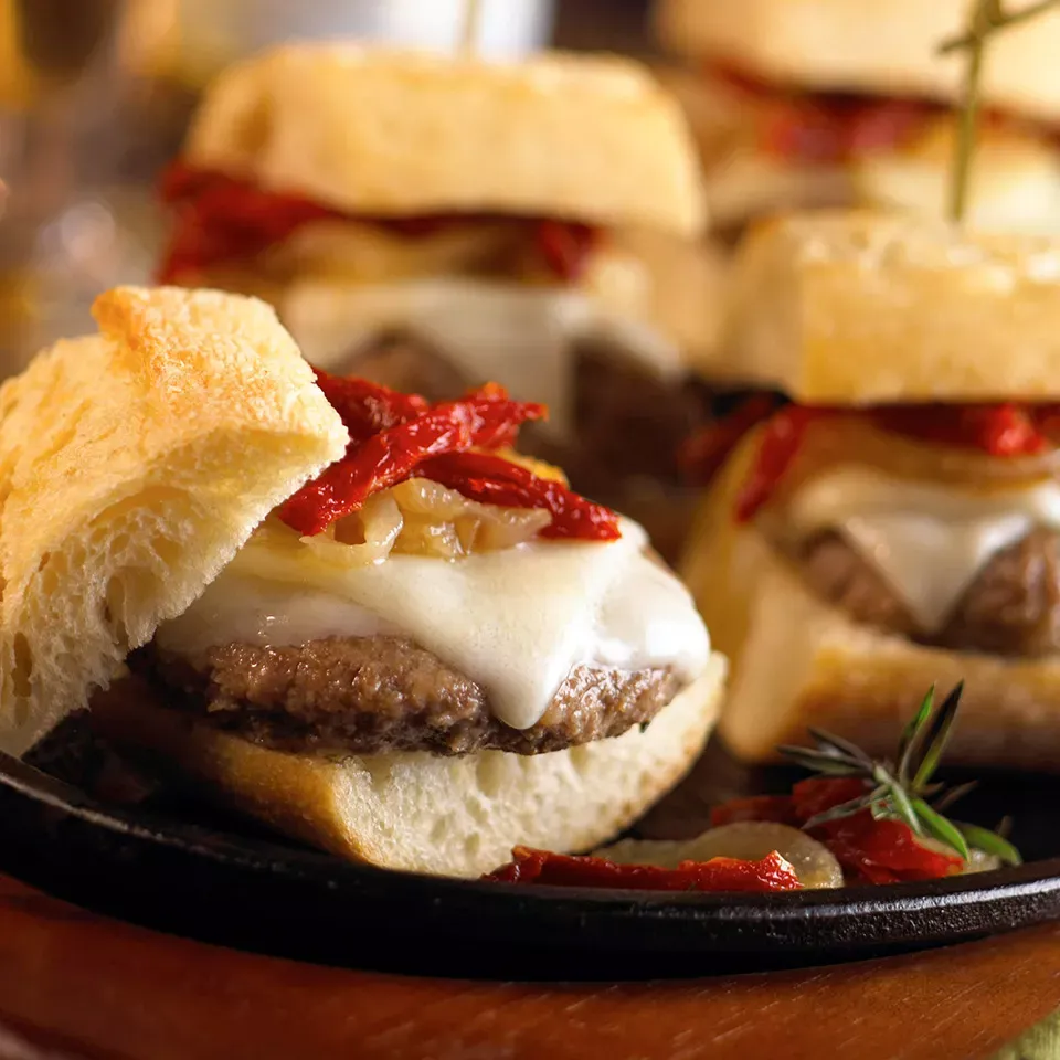 Provolone Meatball Sliders