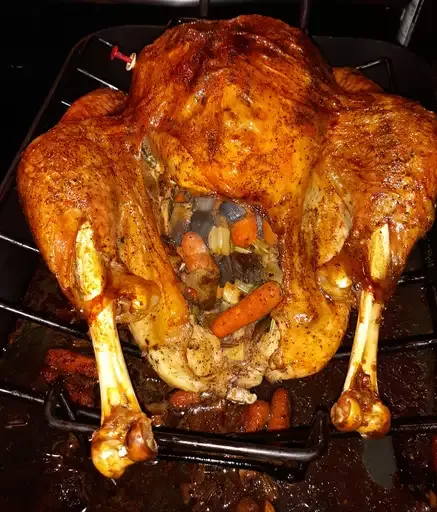 Roasted Turkey, Navy Style