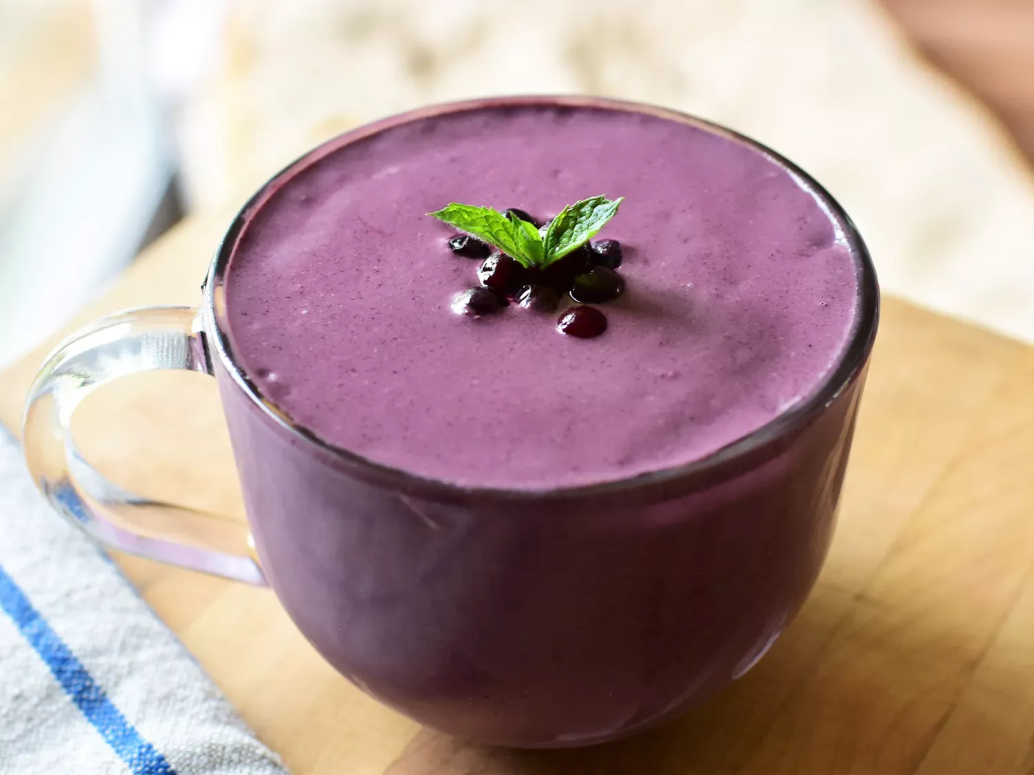 Blueberry Spinach Smoothie