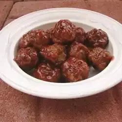 Sweet and Spicy Cocktail Meatballs