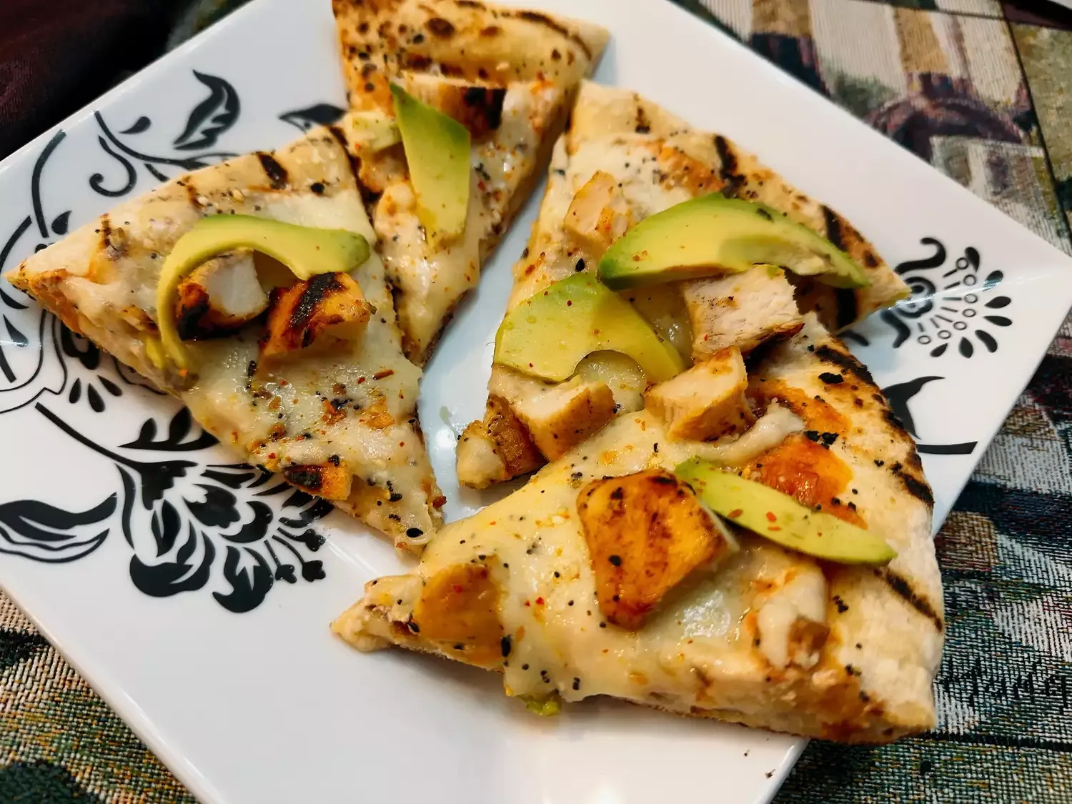 Everything Bagel Chicken Flatbread