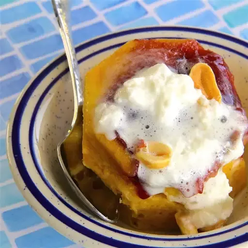 PB and J Mini Mug Cakes