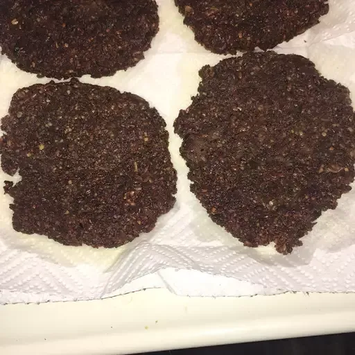 Vegan Black Bean Burgers with Oats