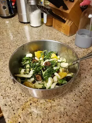 Arugula, Fennel, and Orange Salad