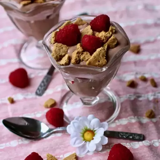 Carnation Chocolate Raspberry Breakfast Parfait