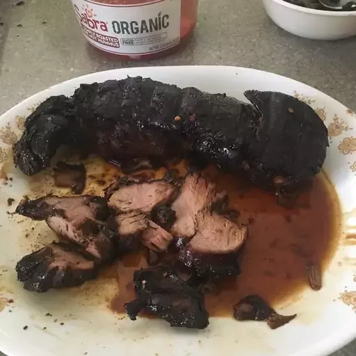 Molasses-Glazed Pork Tenderloin