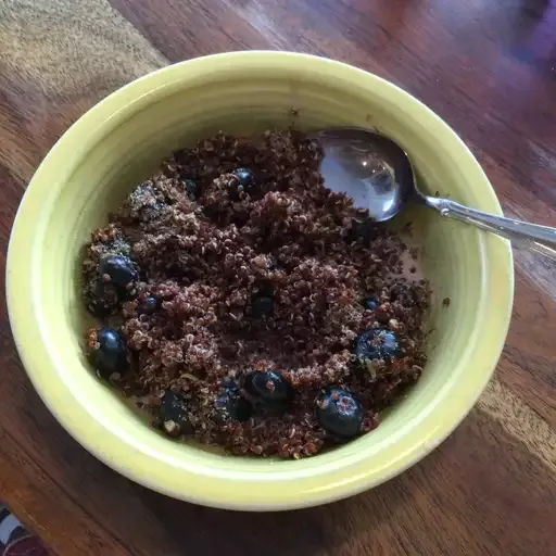 Blueberry Lemon Breakfast Quinoa