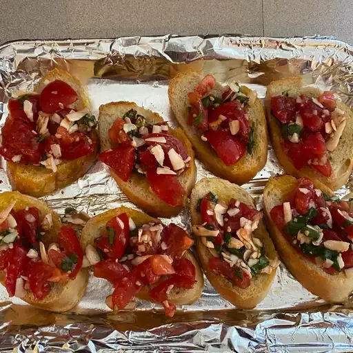 Bruschetta with Shallots