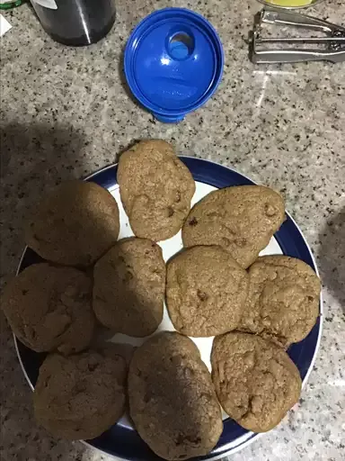 Triple Chocolate Chunk Cookies