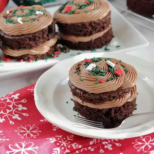 Ghirardelli® Mini Bittersweet Chocolate Cakes