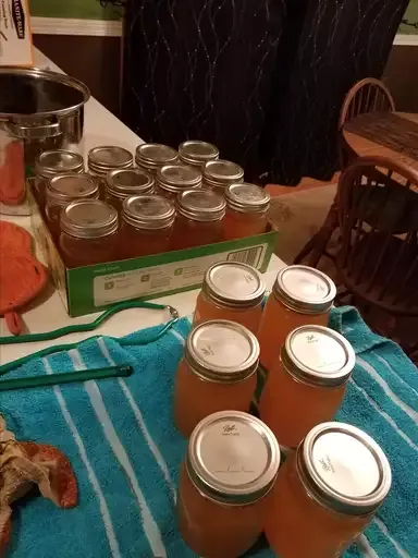 Apple Pie in a Jar Drink