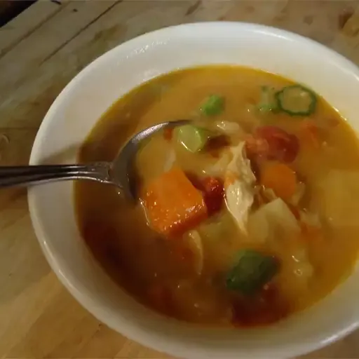 Zimbabwean Chicken and Vegetable Soup