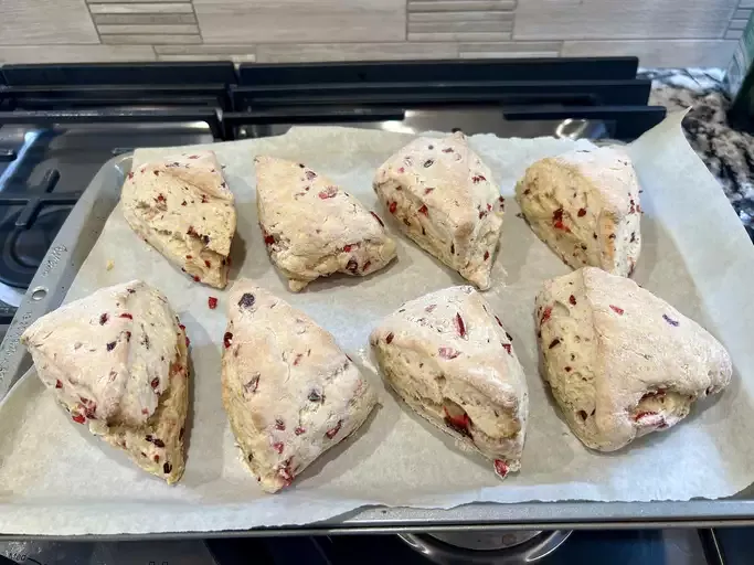 Cranberry Orange Scones