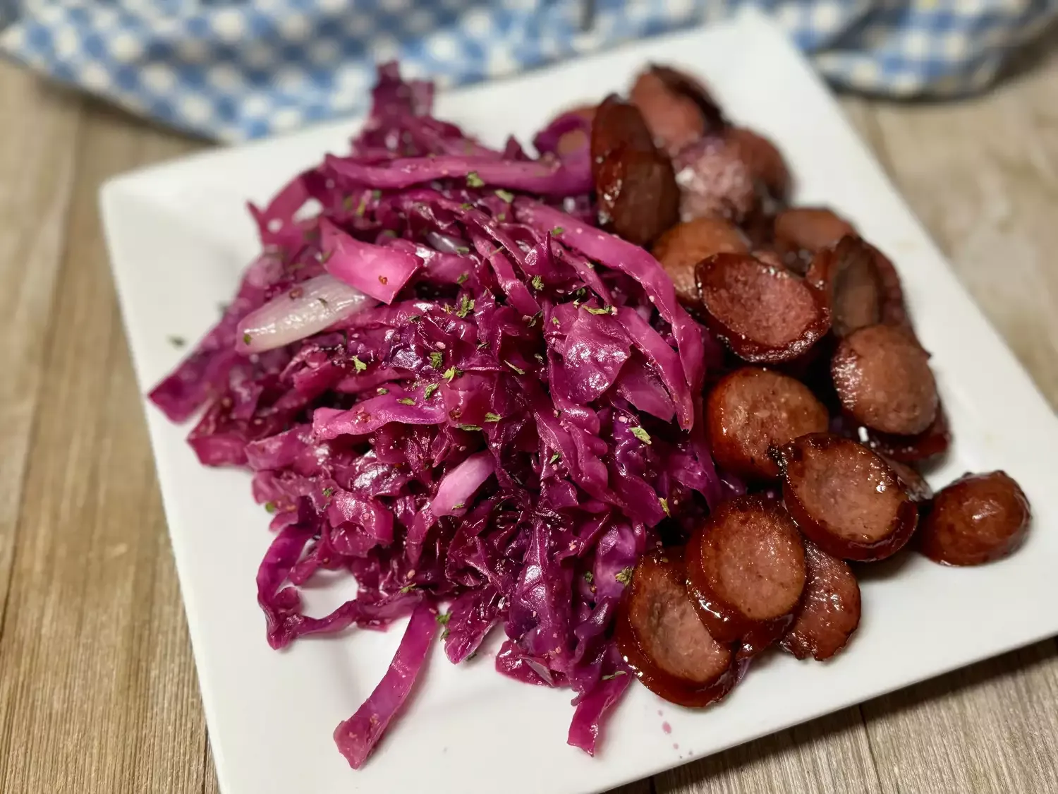 Sauteed Red Cabbage