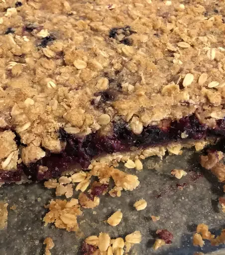 Very Berry Rhubarb Bars