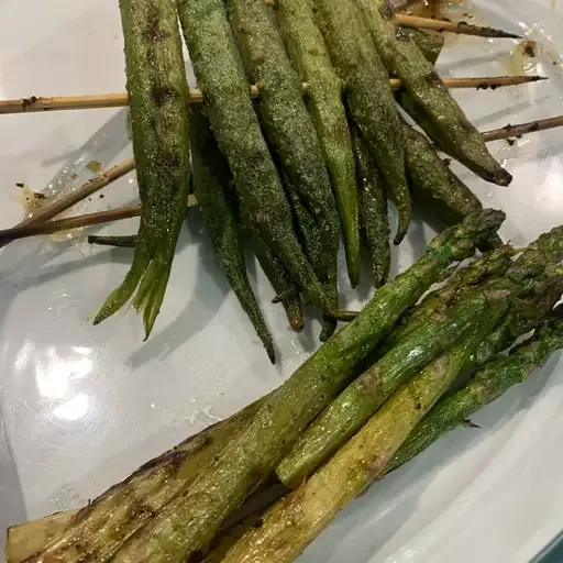 Grilled Okra