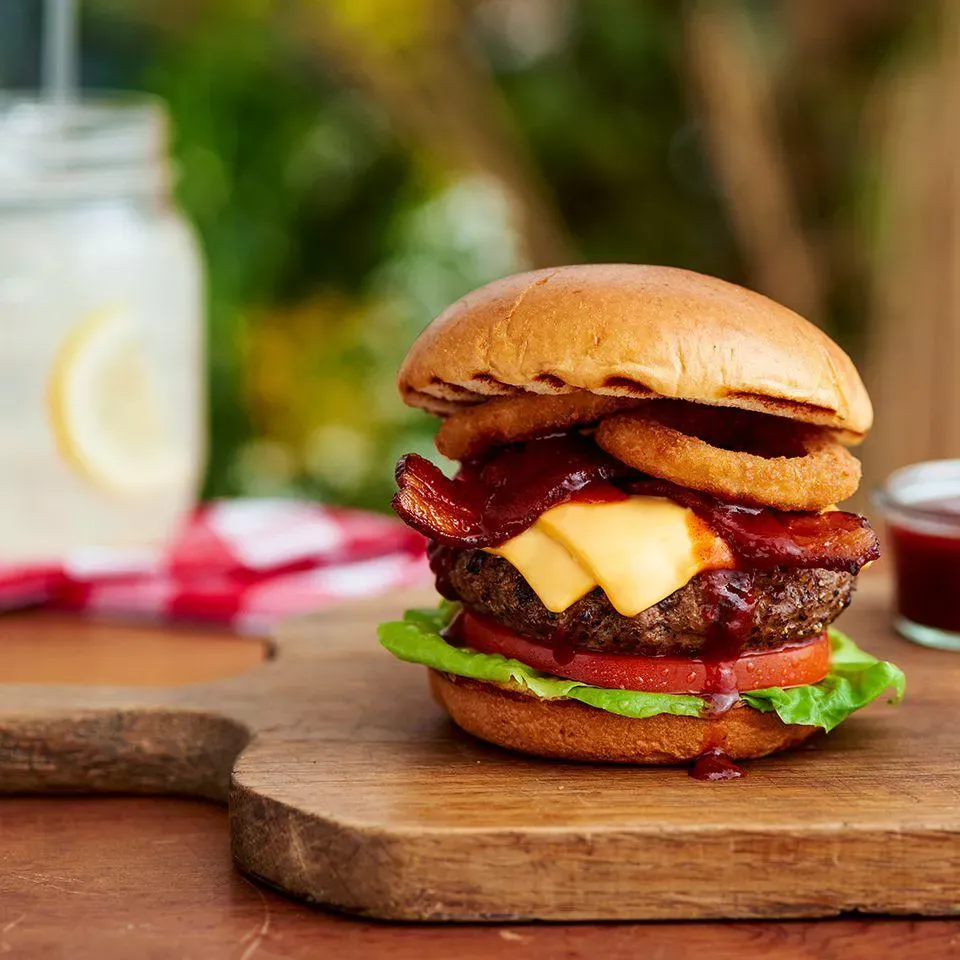 Bold Honey-Barbecue Burger