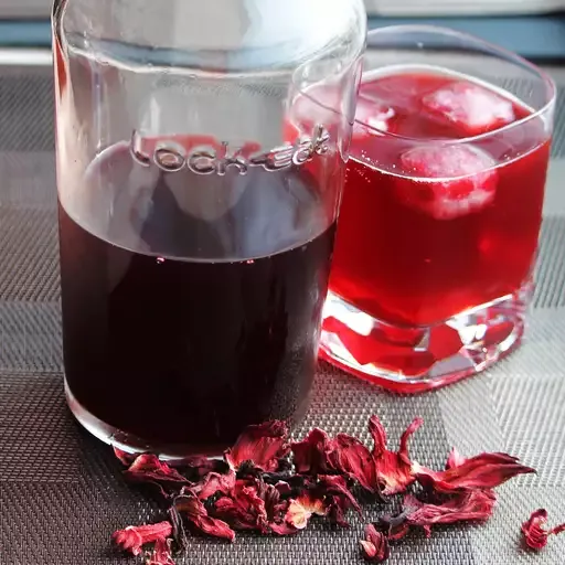 Hibiscus Syrup