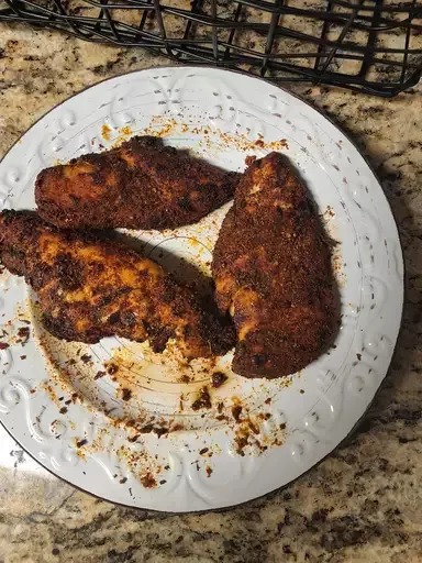 Air Fryer Blackened Chicken Breasts