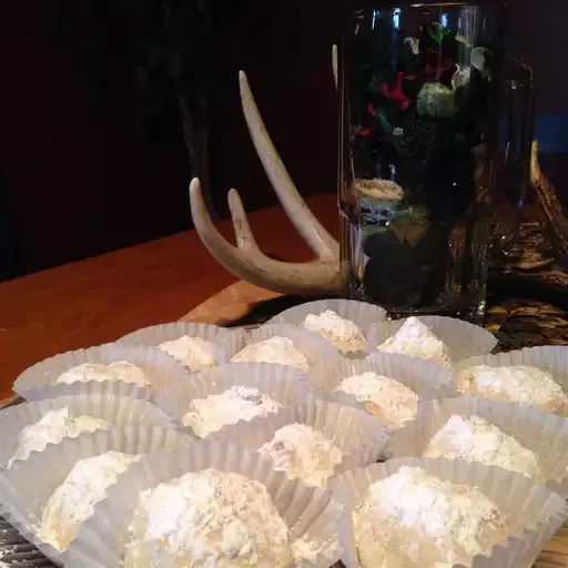 Cream Cheese Snowball Cookies