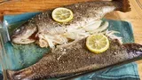 Baked Fresh Rainbow Trout