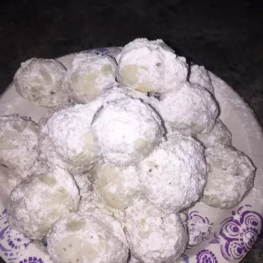 Cream Cheese Snowball Cookies