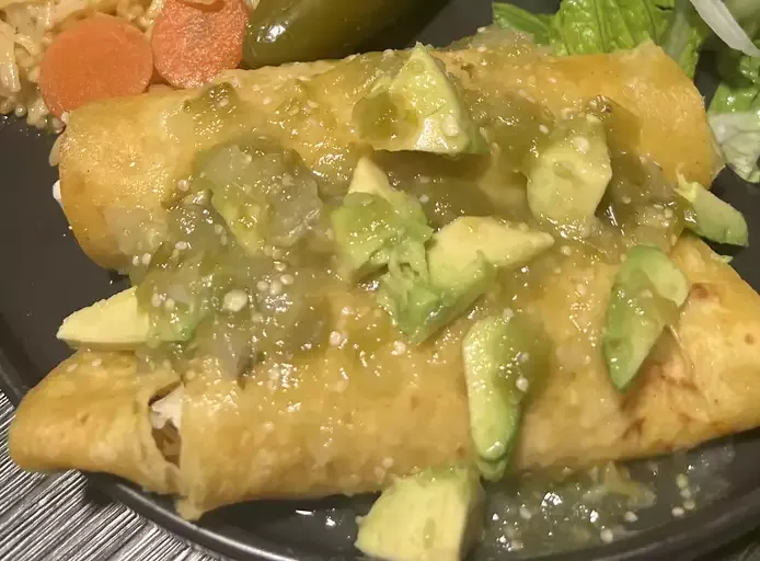 Authentic Enchiladas Verdes