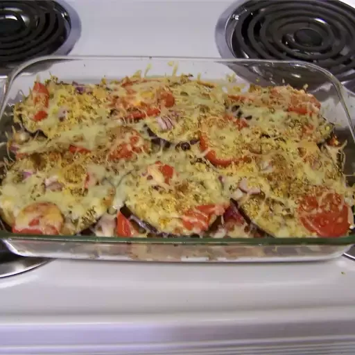 Eggplant and Tomato Casserole