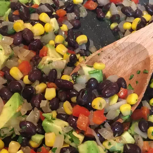 Fiesta Chicken and Black Beans