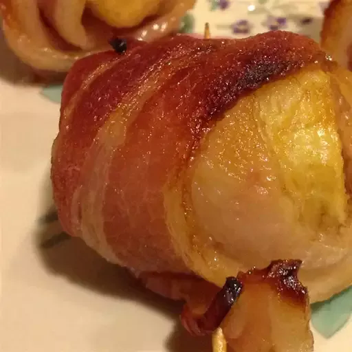 Bacon Wrapped Bananas