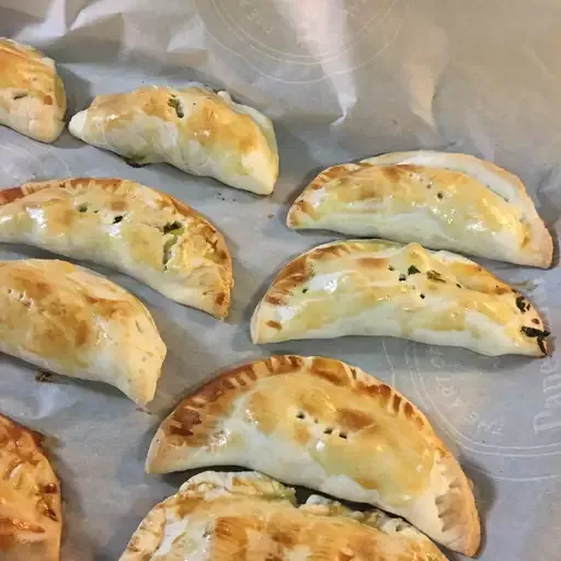 Squash and Kohlrabi Empanadas