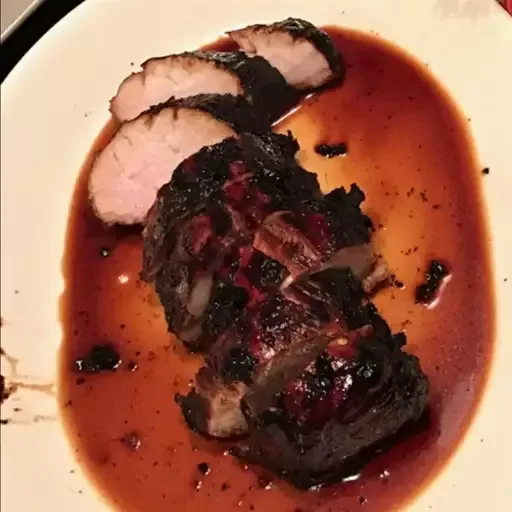 Molasses-Glazed Pork Tenderloin