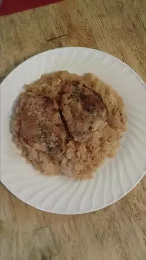 Pork Chops and Sauerkraut