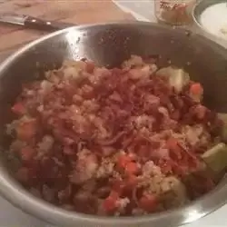 Curried Couscous Salad with Bacon