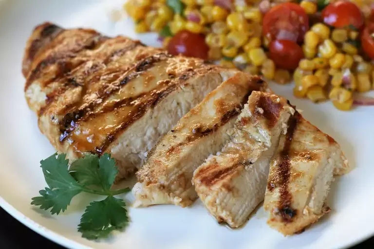 Grilled BBQ Chicken Breasts