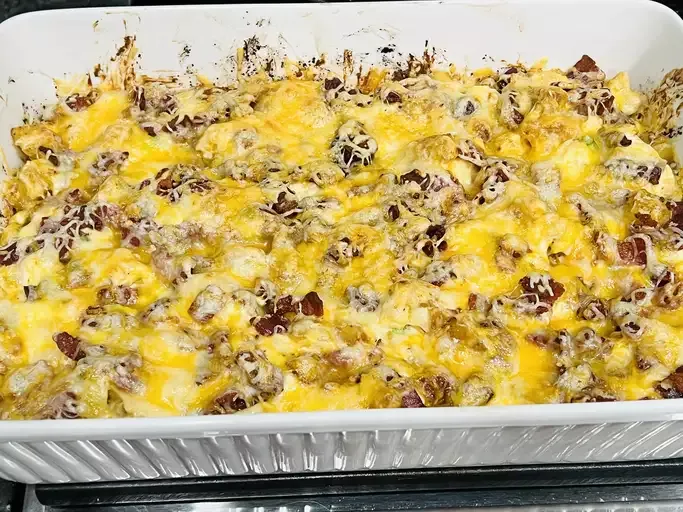 Loaded Chicken and Potato Casserole